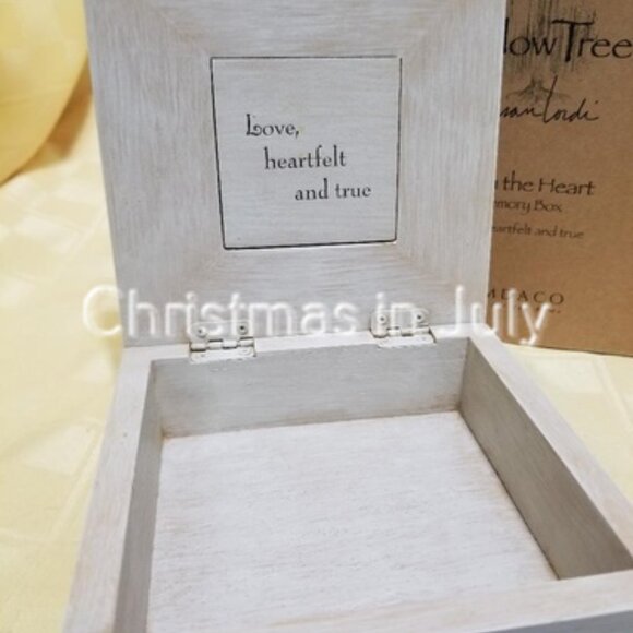 Willow Tree Susan Lordi From the Heart Memory Box Love Heartfelt and True #26628 - Picture 3 of 3